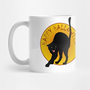 Scaredy Cat Happy Halloween Mug